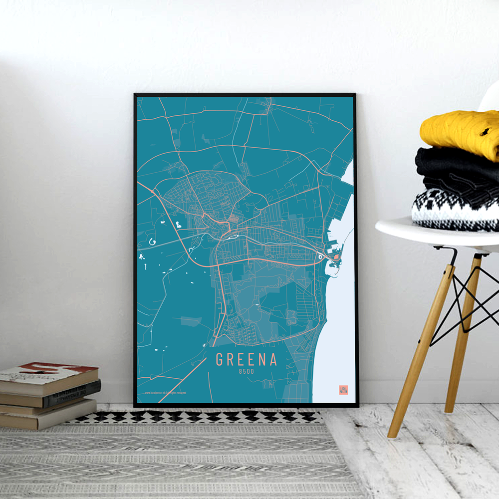 Grenaa by plakat local poster