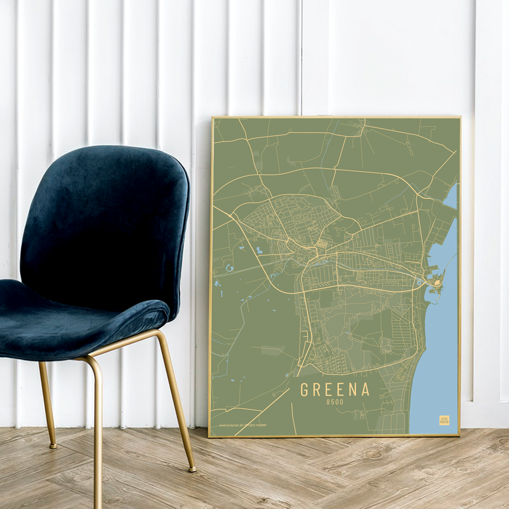 Grenaa by plakat local poster