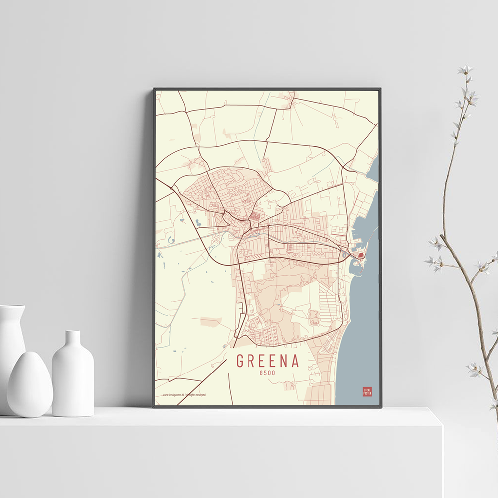 Grenaa by plakat local poster