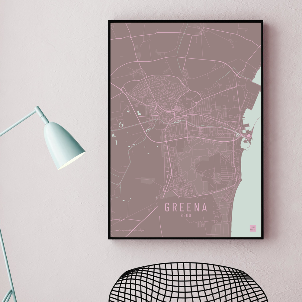 Grenaa by plakat local poster