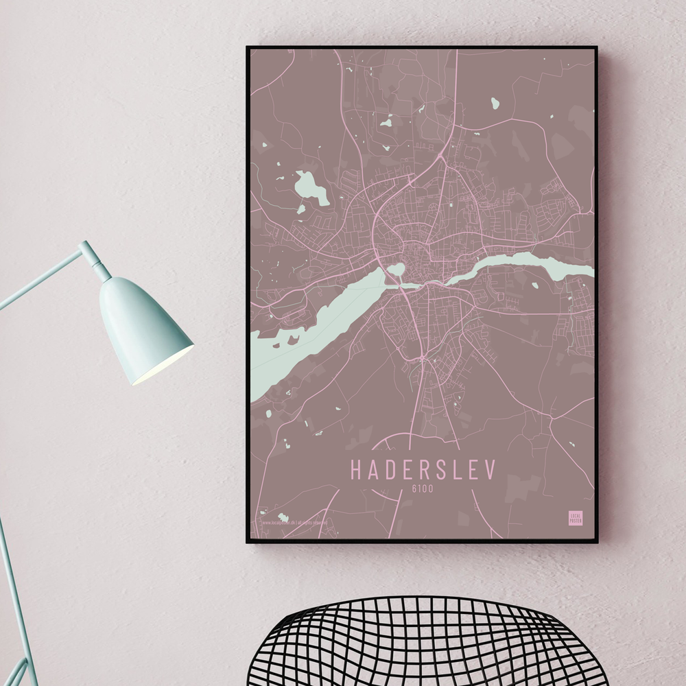 Haderslev Strand by plakat local poster