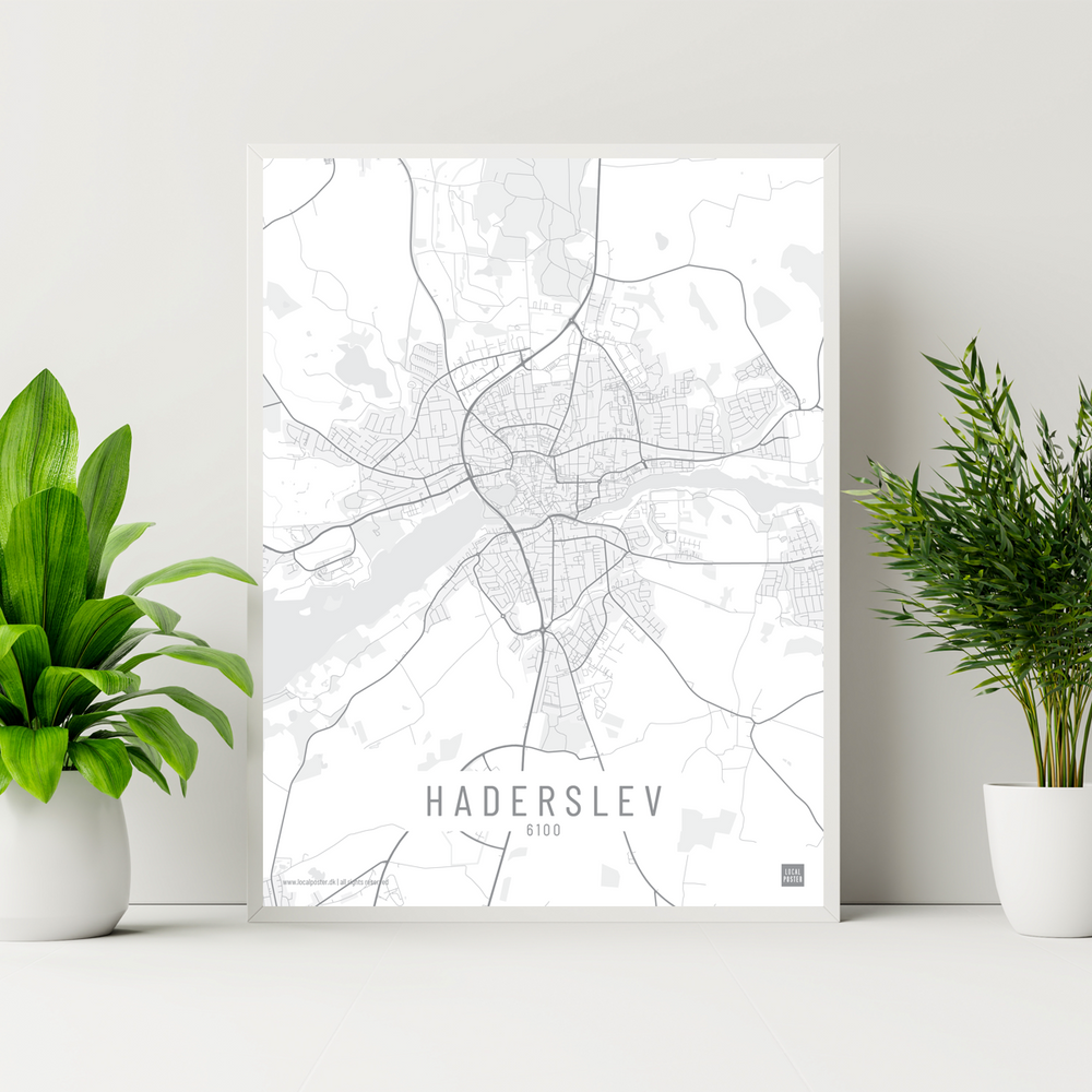 Haderslev Strand by plakat local poster