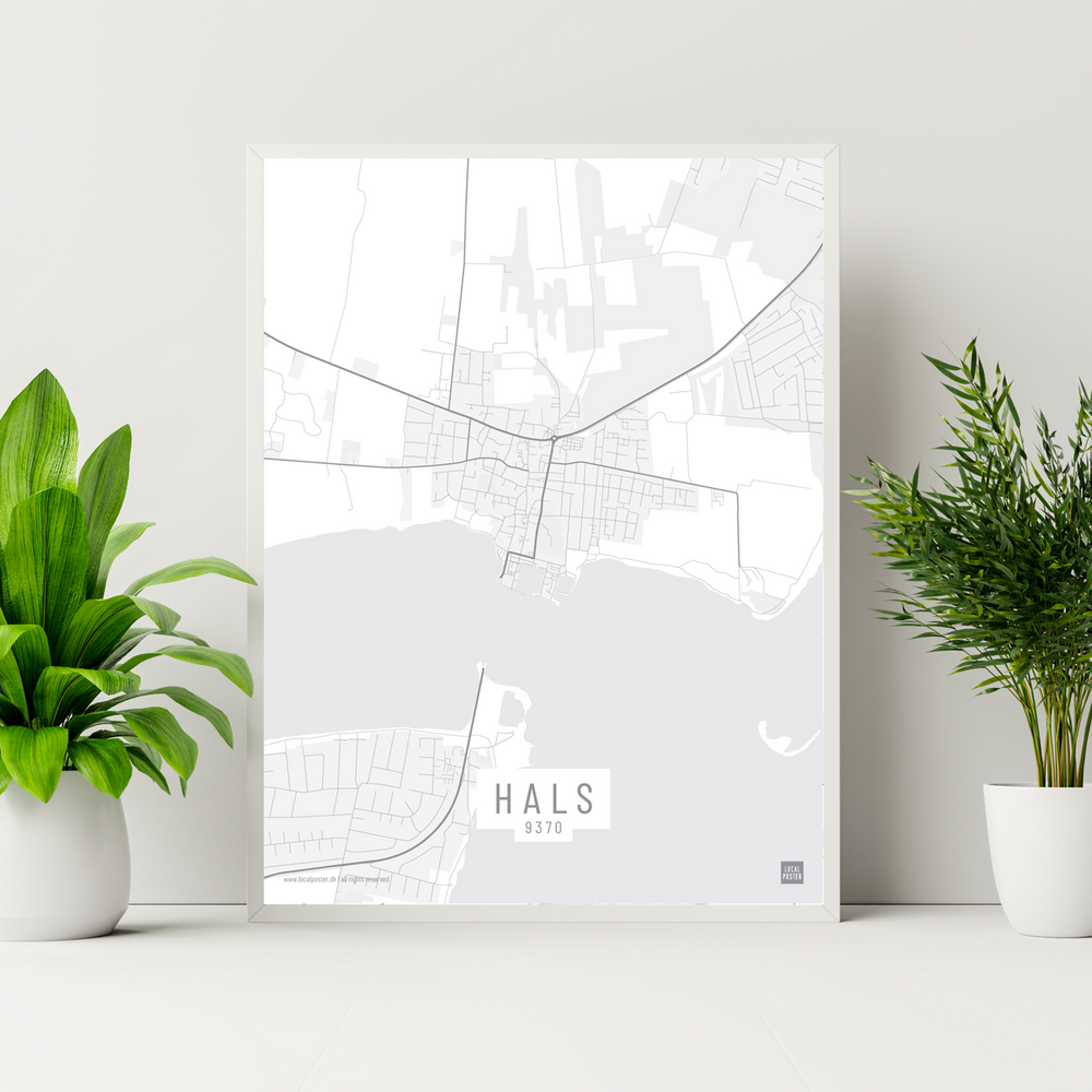 Hals by plakat local poster