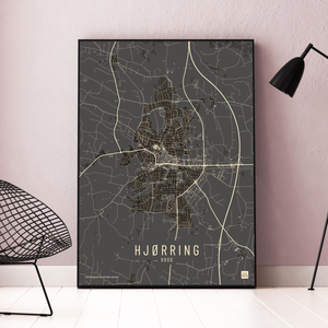 Hjørring by plakat local poster