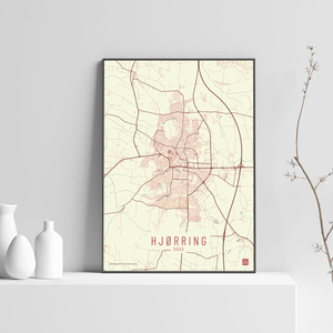 Hjørring by plakat local poster