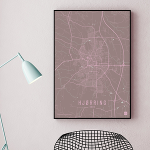Hjørring by plakat local poster