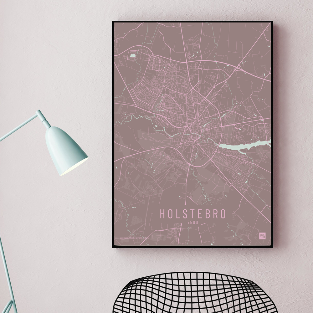 Holstebro by plakat local poster