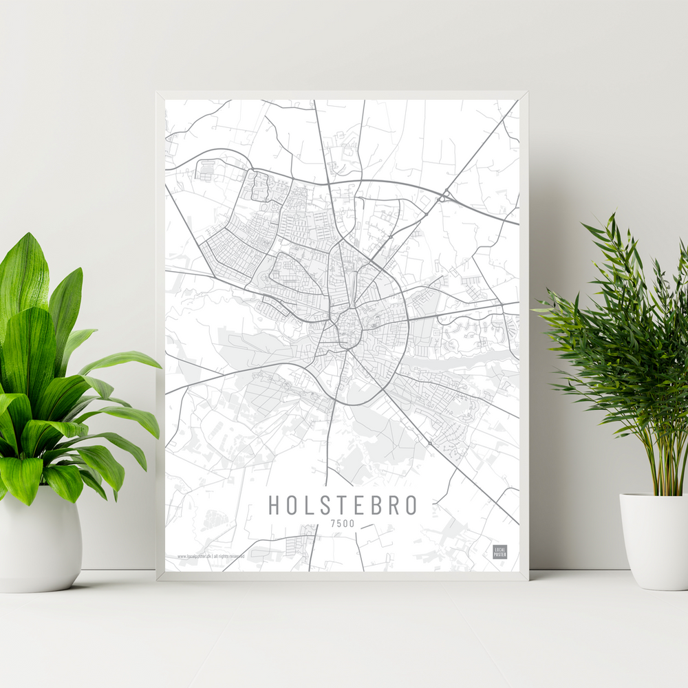 Holstebro by plakat local poster