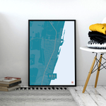 Hou by plakat local poster