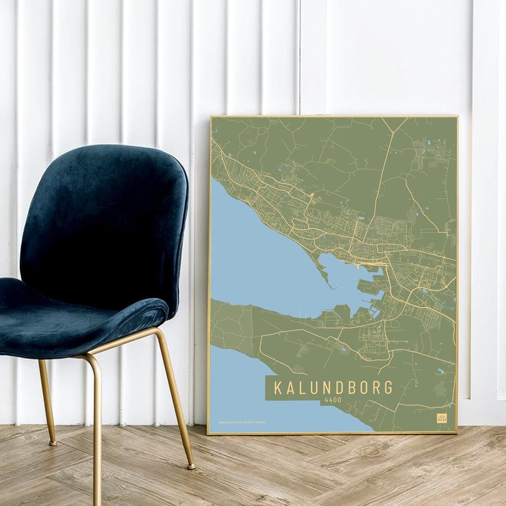 Kalundborg by plakat local poster