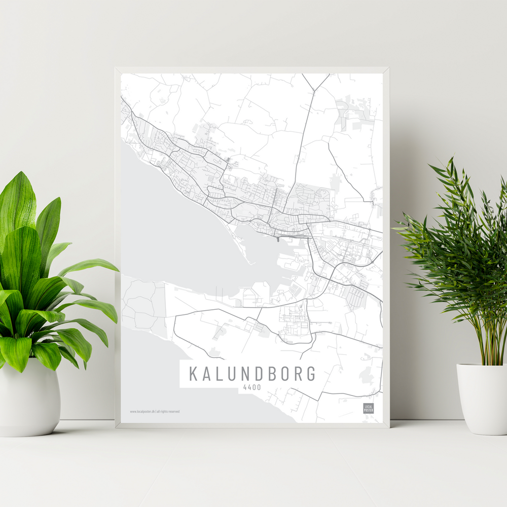 Kalundborg by plakat local poster