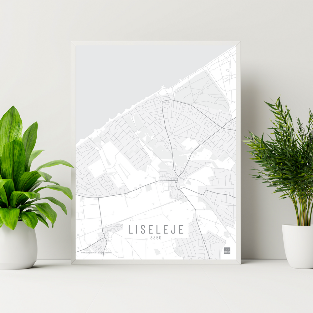 
                
                    Indlæs billede ind i galleri-fremviseren, Liseleje by plakat local poster
                
            