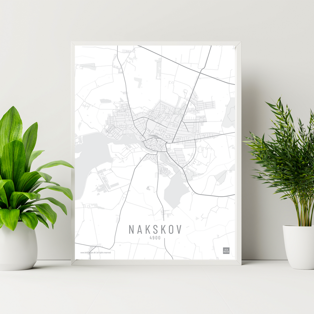 Nakskov by plakat local poster