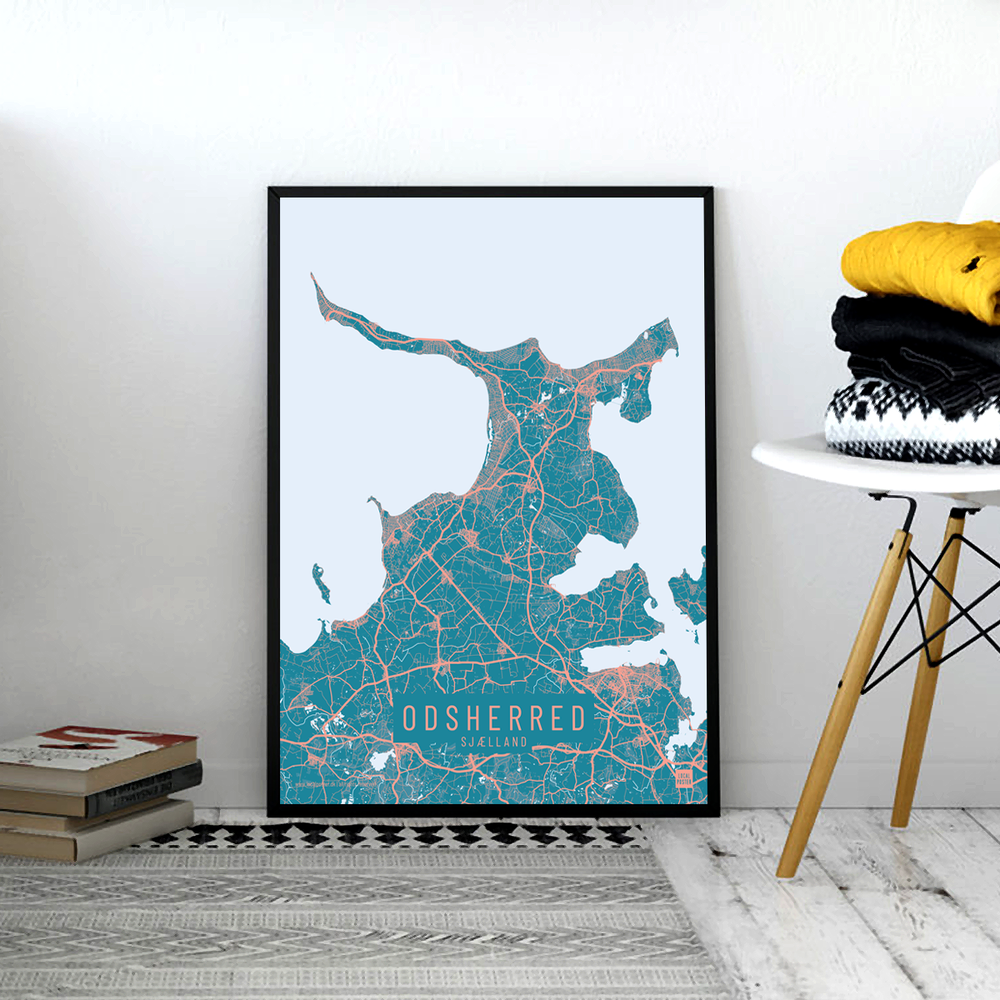 Odsherred by plakat local poster