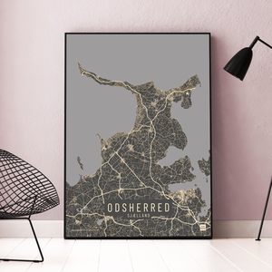 Odsherred by plakat local poster