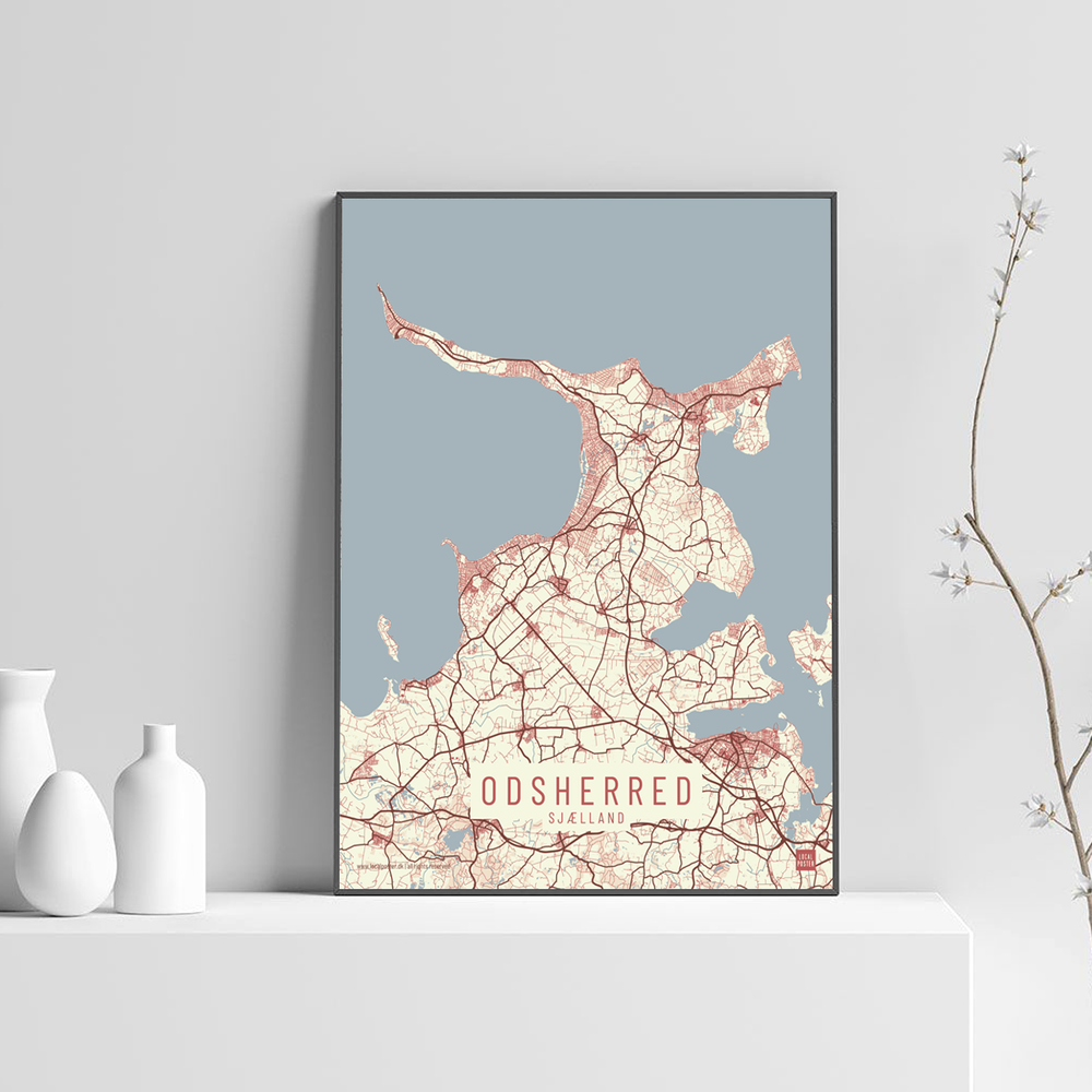 Odsherred by plakat local poster