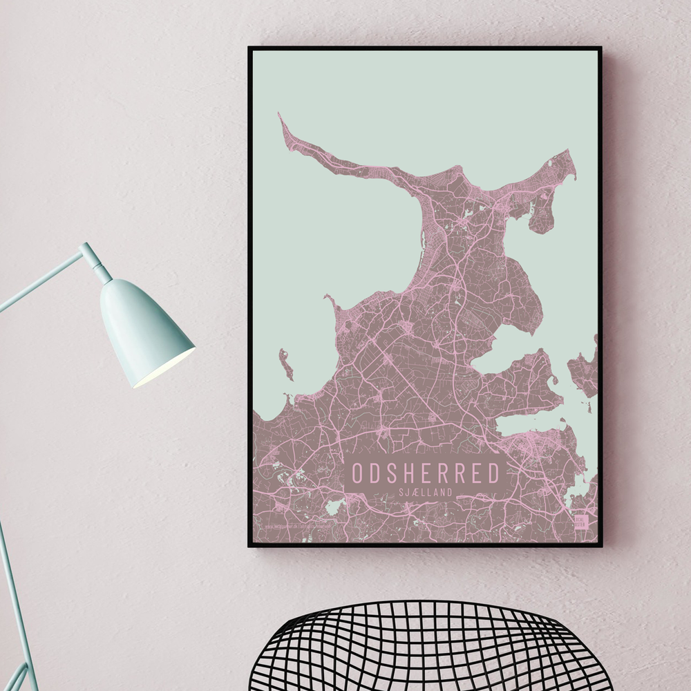 Odsherred by plakat local poster