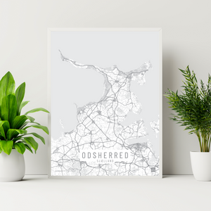 Odsherred by plakat local poster