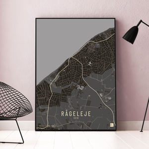 Raageleje by plakat local poster
