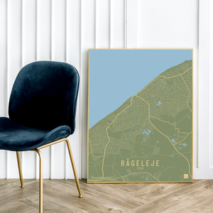 Rågeleje by plakat local poster