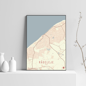 Rågeleje by plakat local poster