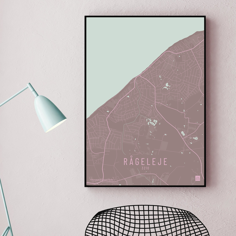 Rågeleje by plakat local poster