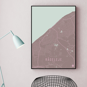Rågeleje by plakat local poster