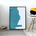 Skovshoved by plakat local poster