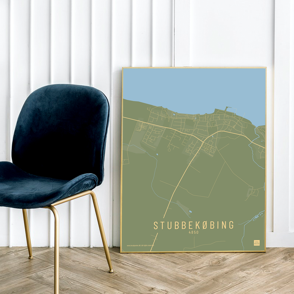 Stubbekøbing by plakat local poster