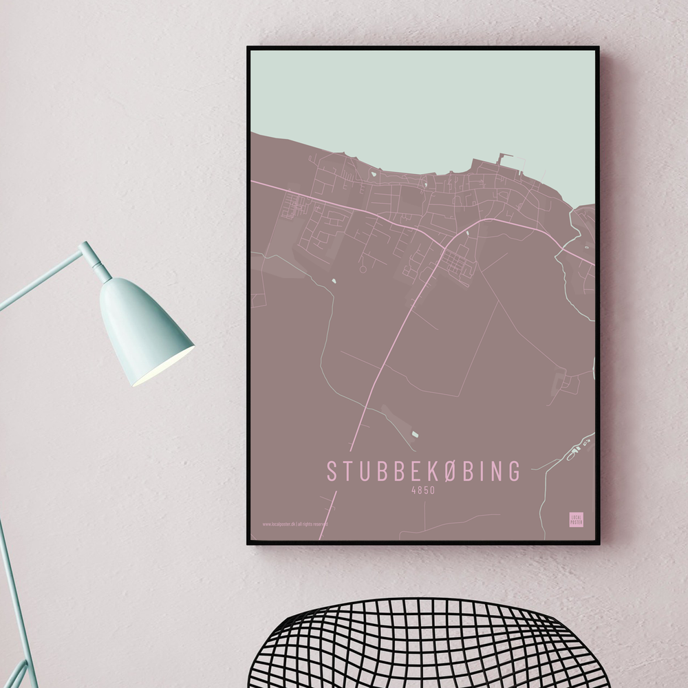Stubbekøbing by plakat local poster