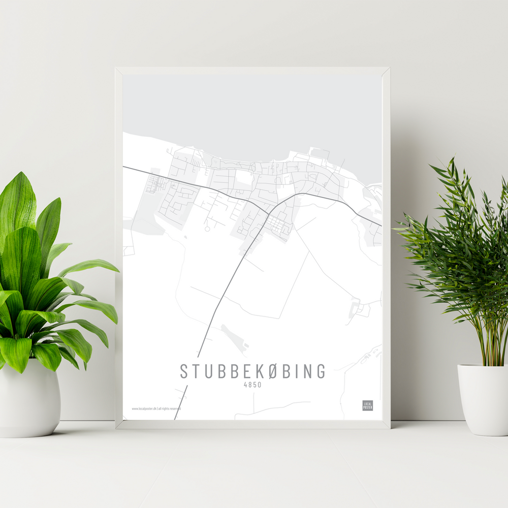 Stubbekøbing by plakat local poster