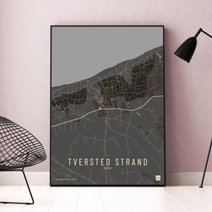 Tversted Strand by plakat local poster