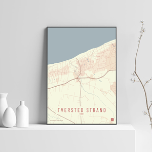Tversted Strand by plakat local poster