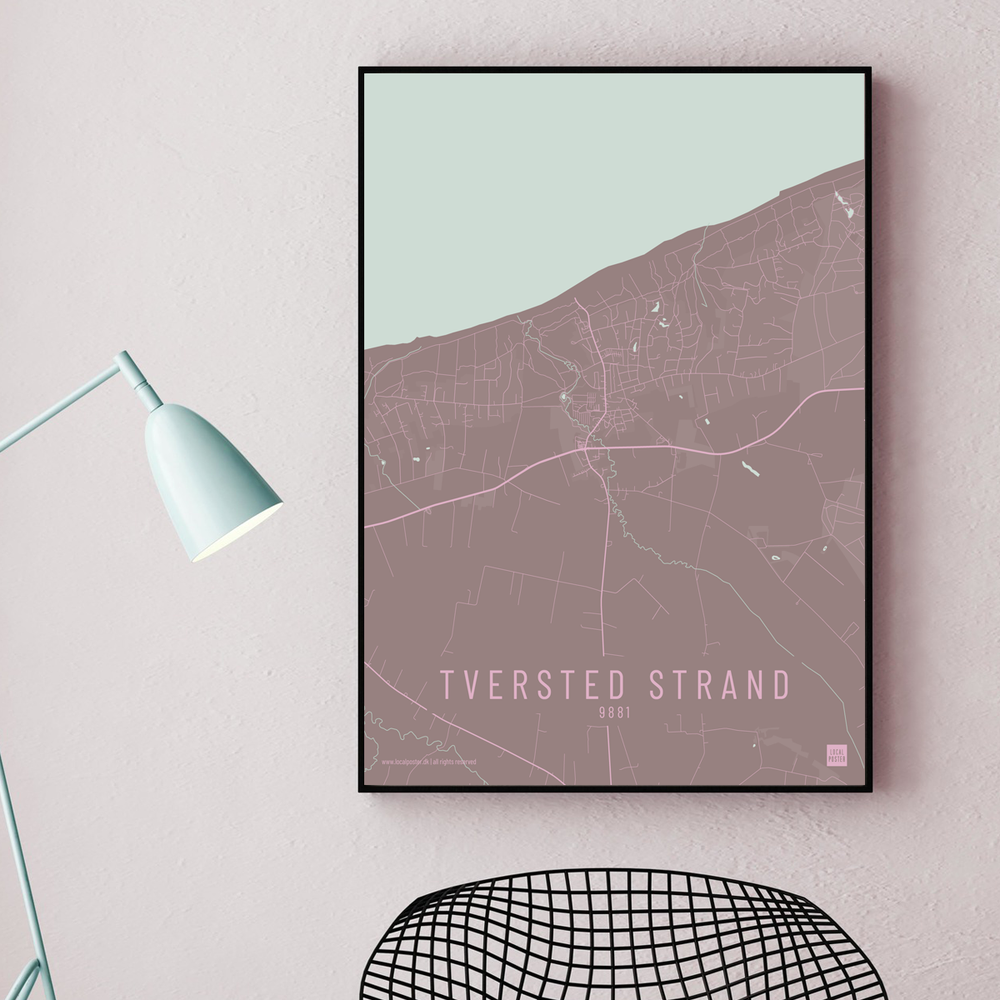 Tversted Strand by plakat local poster