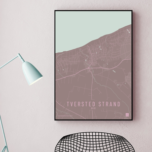 Tversted Strand by plakat local poster