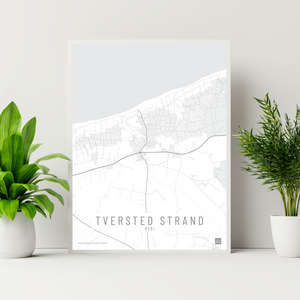 Tversted Strand by plakat local poster