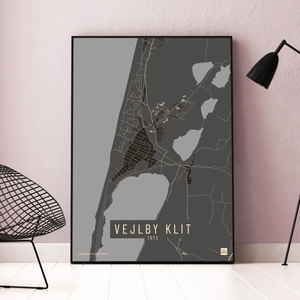 Vejlby Klit by plakat local poster