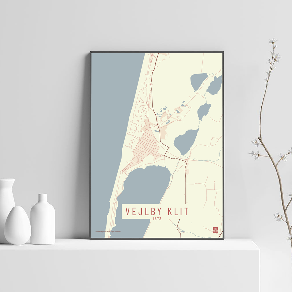 Vejlby Klit by plakat local poster