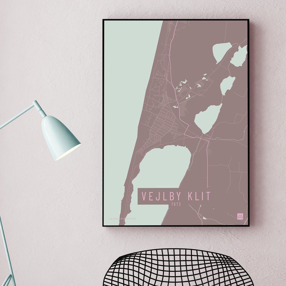 Vejlby Klit by plakat local poster